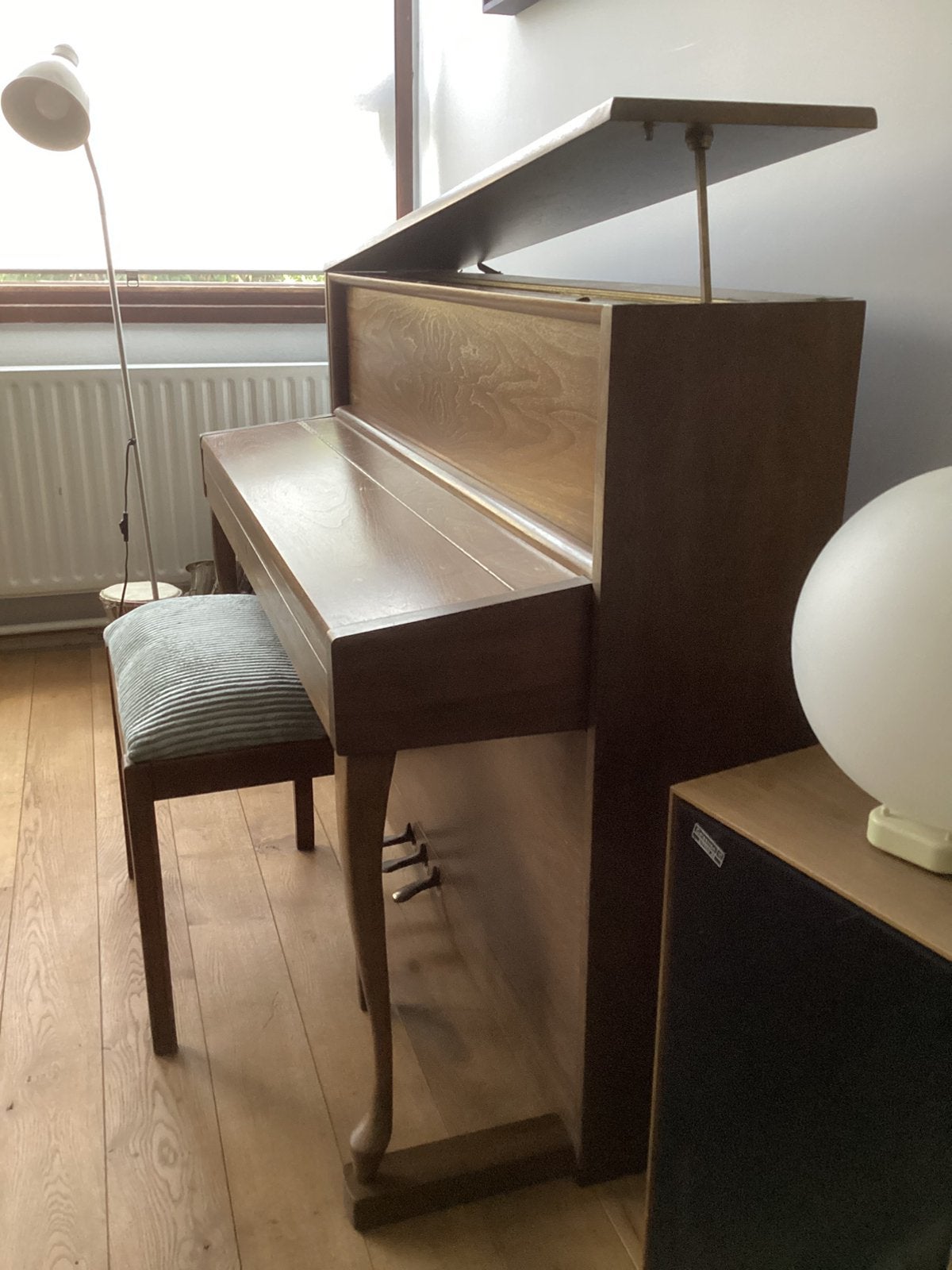 Piano Rippen Mignon, Musique & Instruments, Enlèvement, Utilisé, Brun, Piano