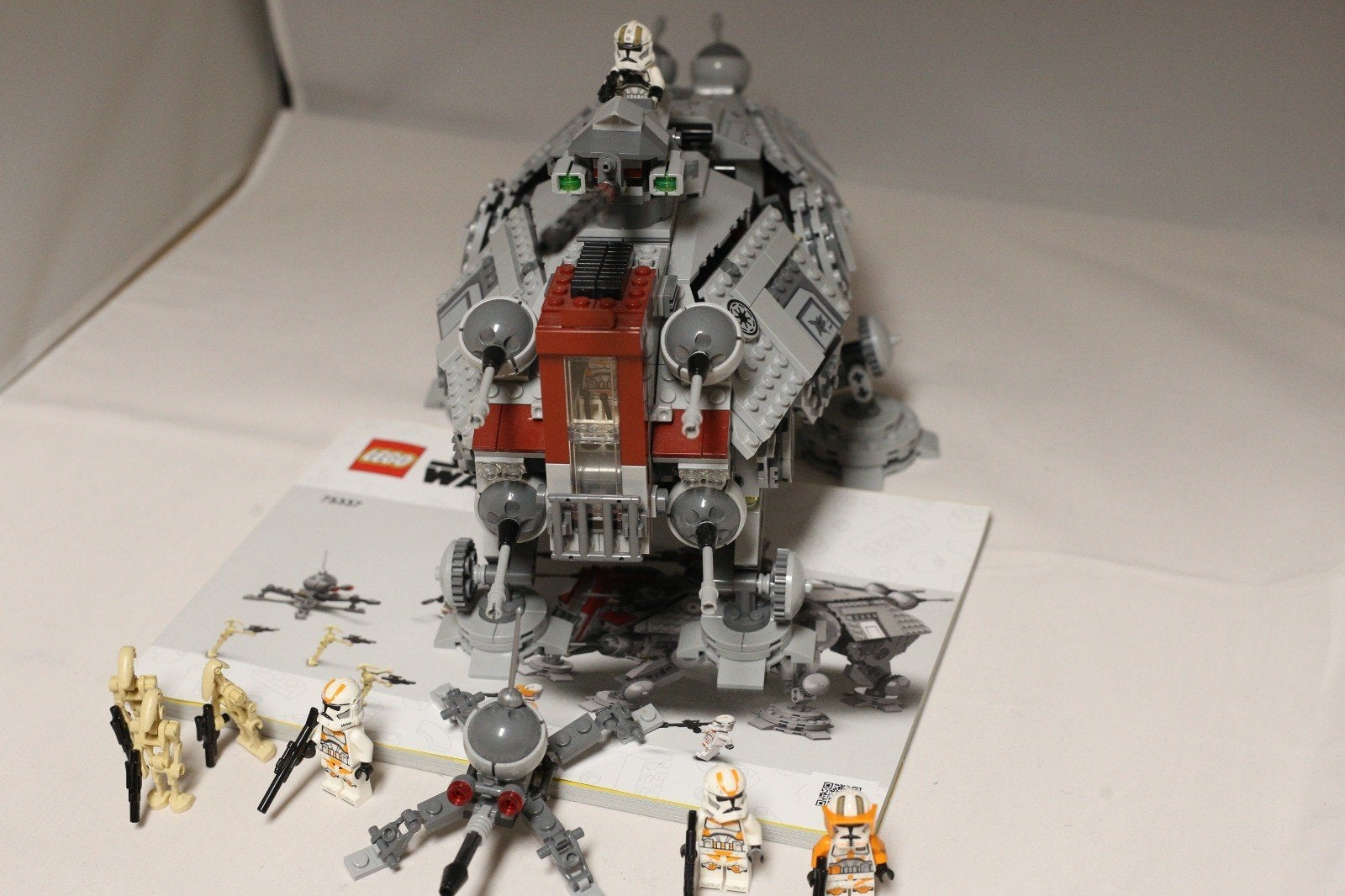 lego AT-TE set 75337, Ophalen, Star Wars, Compleet, Lego