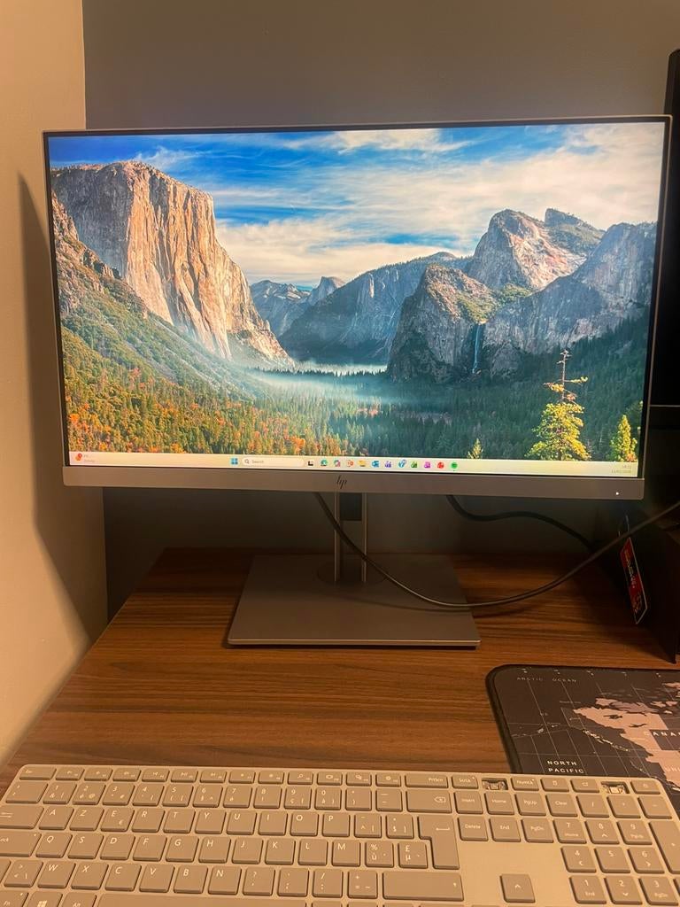HP EliteDisplay E223 – 22” Full HD monitor, Ophalen, HD, IPS, Kantelbaar