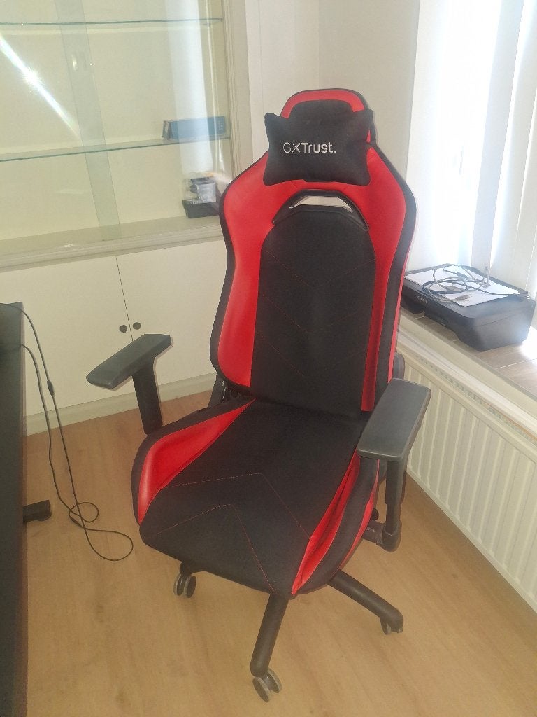Trust GXT 714R Ruya gamestoel, Huis en Inrichting, Bureaustoelen, Ophalen, Zo goed als nieuw, Gaming bureaustoel, Bureaustoel