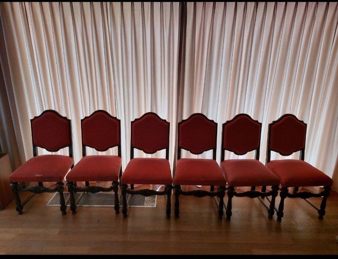 6 stoelen, Antiek en Kunst, Ophalen