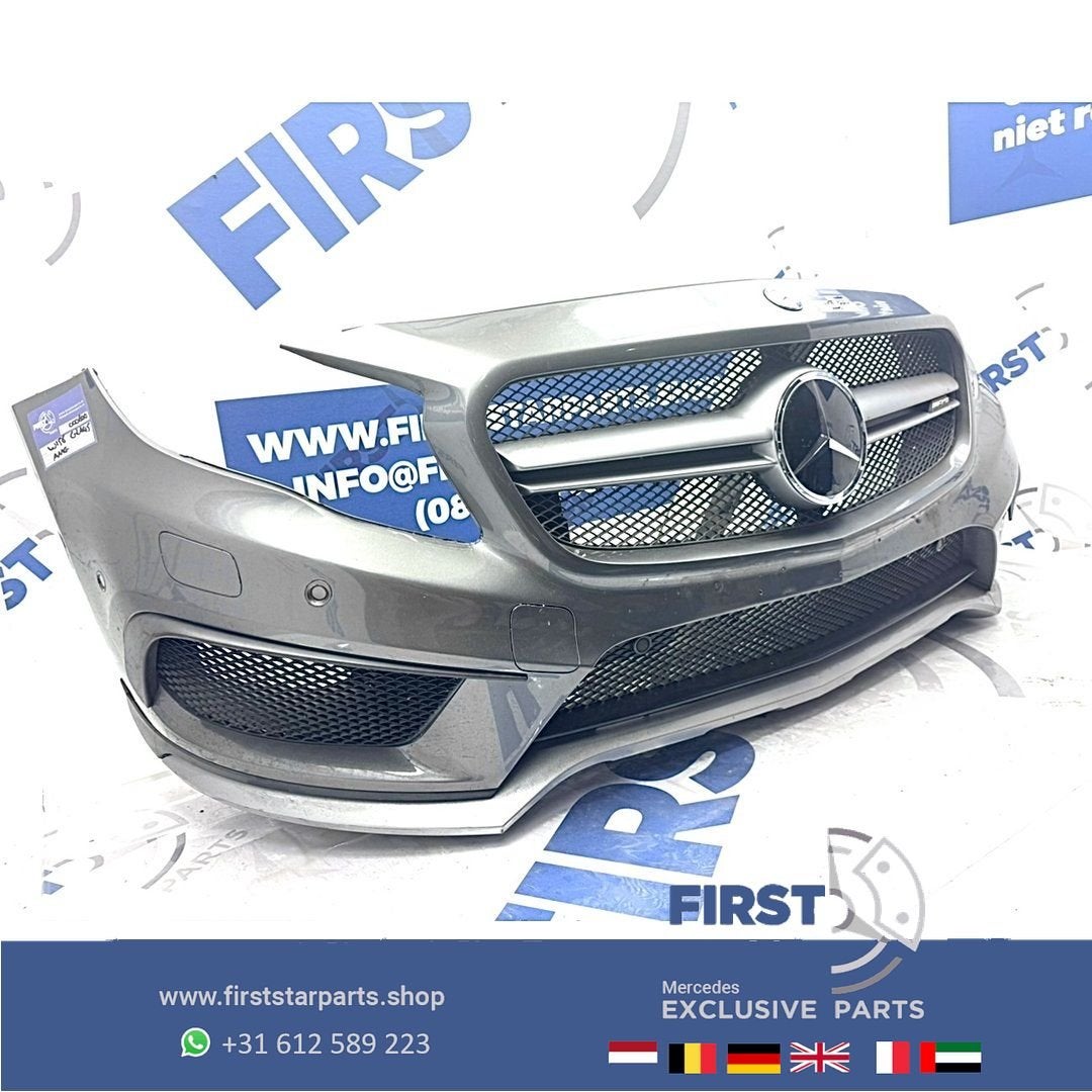 W156 X156 GLA 45 AMG VOORBUMPER COMPLEET GLA45 BUMPER + GRIL, Utilisé, -, Avant, -