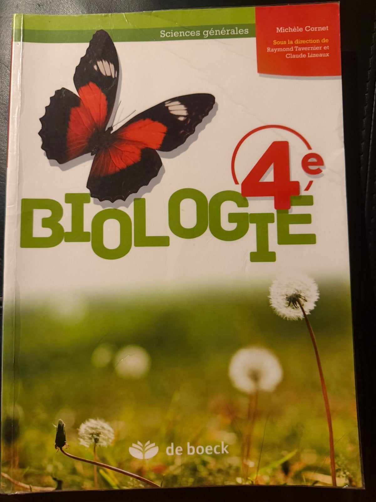 Biologie 4 éme, Livres, Enlèvement ou Envoi, Utilisé, Secondaire, Biologie