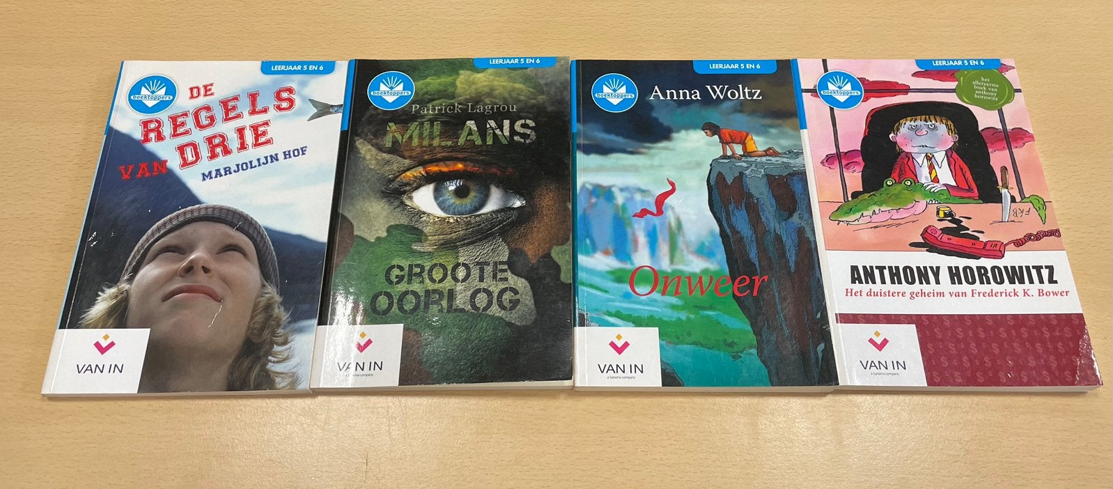 Pakket Boektoppers, Boeken, Ophalen, Zo goed als nieuw