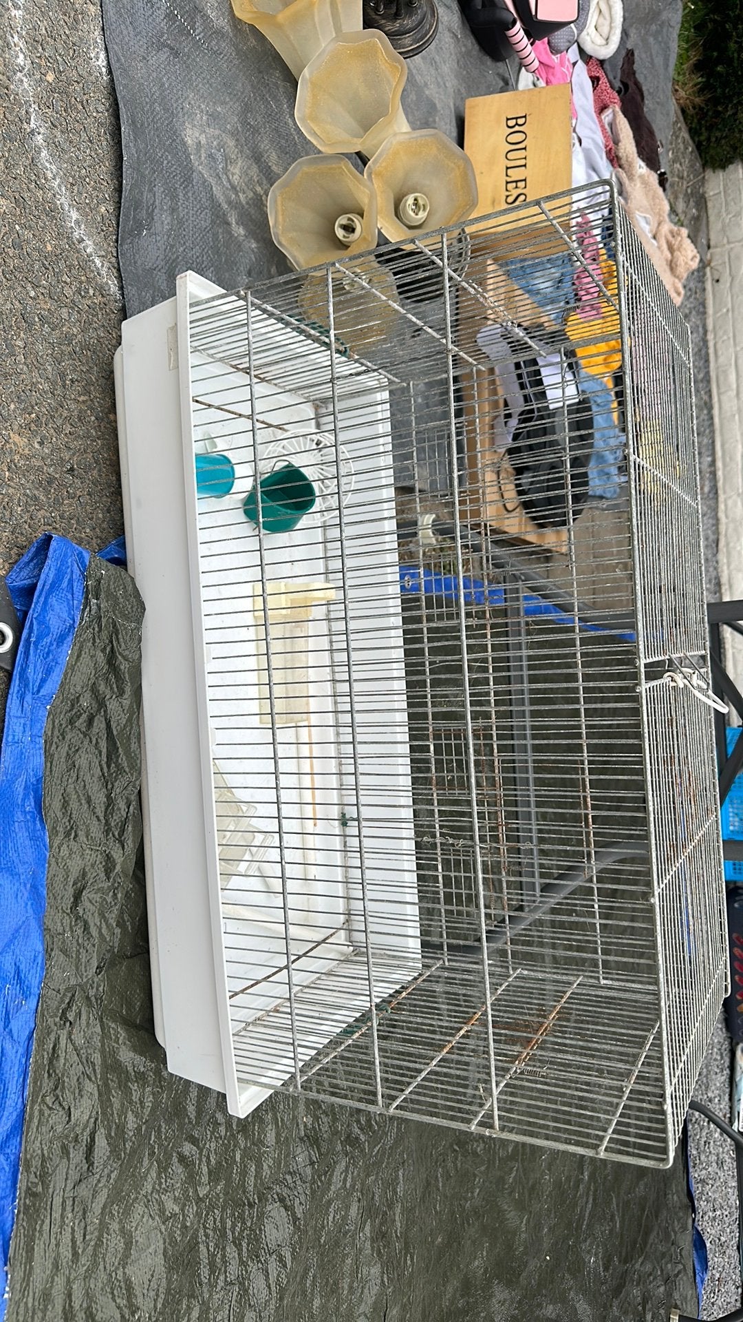 Vends cage galvanisé, Animaux & Accessoires, Moins de 60 cm, Cage, Utilisé, Enlèvement