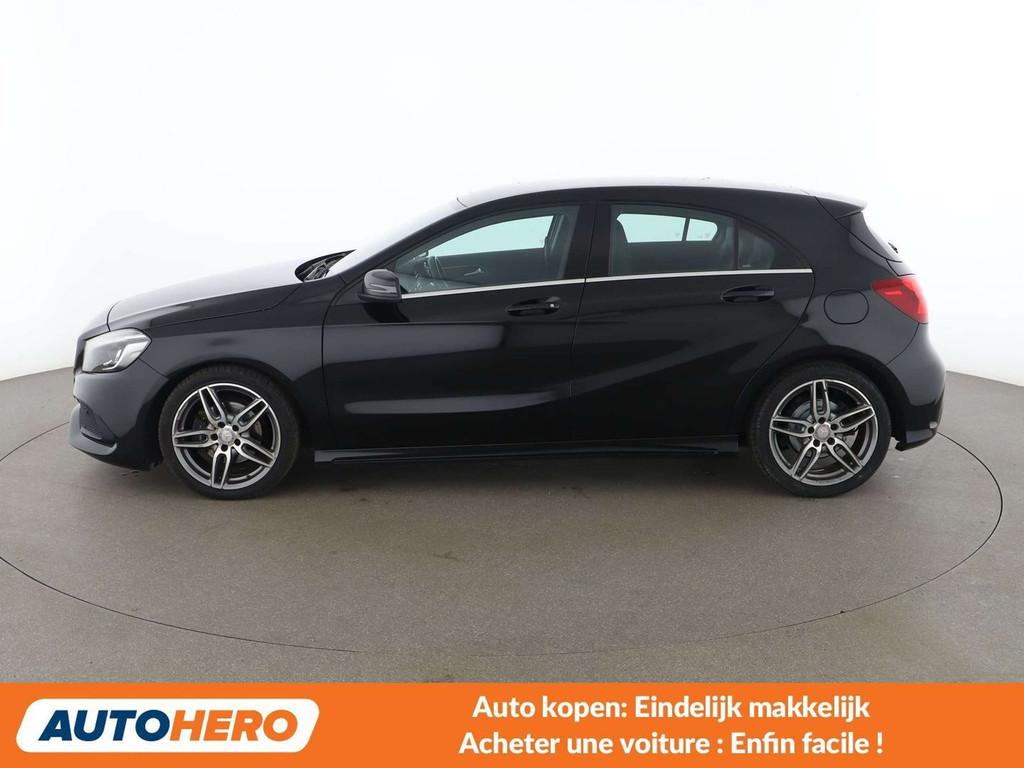 Mercedes-Benz A-Klasse 180 A 180 BlueEfficiency AMG Sport, 122 pk, Gebruikt, 1370 kg, Zwart