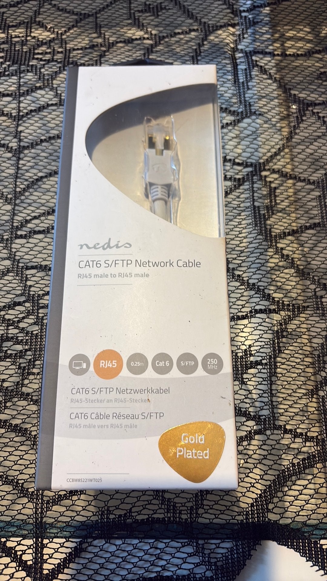 Câble réseau Nedis CAT6, Enlèvement ou Envoi, Neuf
