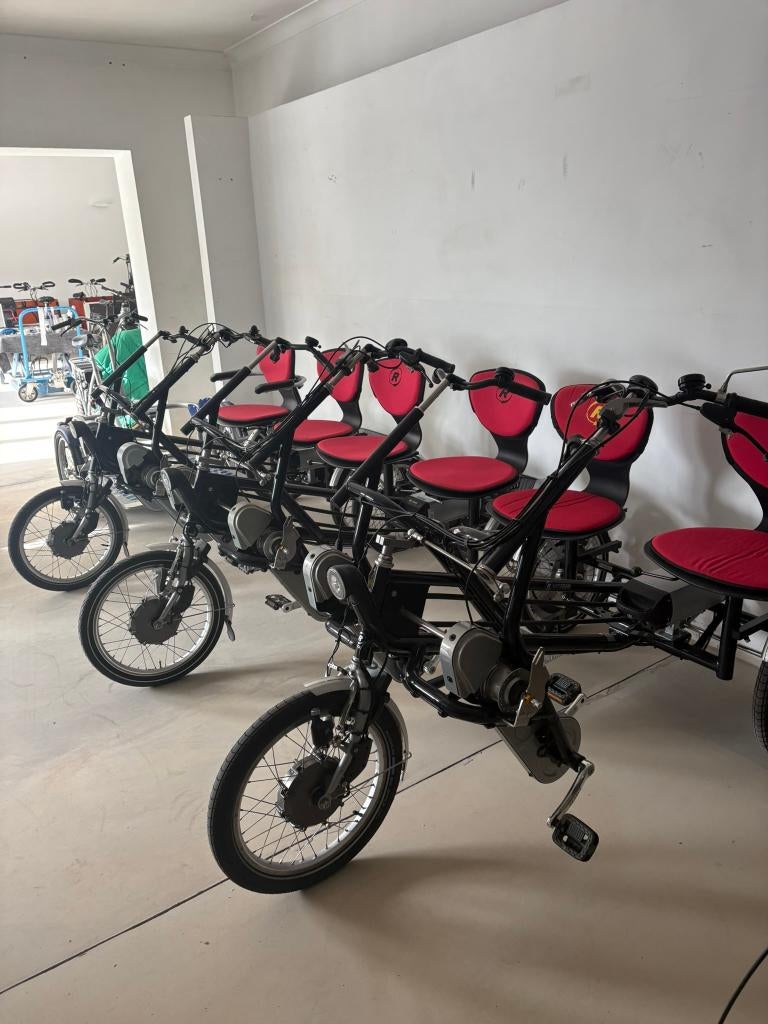 DUOFIETSEN met motor VEEL KEUZE : fun2go, Orthros+ garantie, Fietsen en Brommers, Fietsen | Driewielfietsen, Zo goed als nieuw