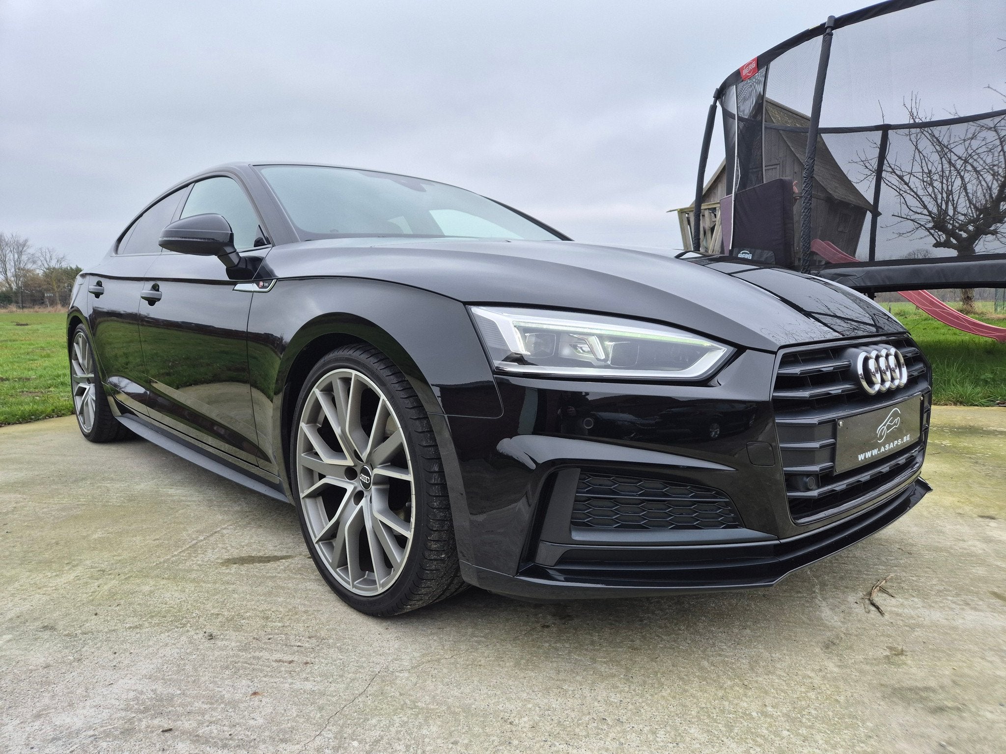 Audi A5 *35 TFSI*S-line*BTW AFTREKBAAR!*GARANTIE*, Autos, Cuir, Achat, Entreprise, Noir