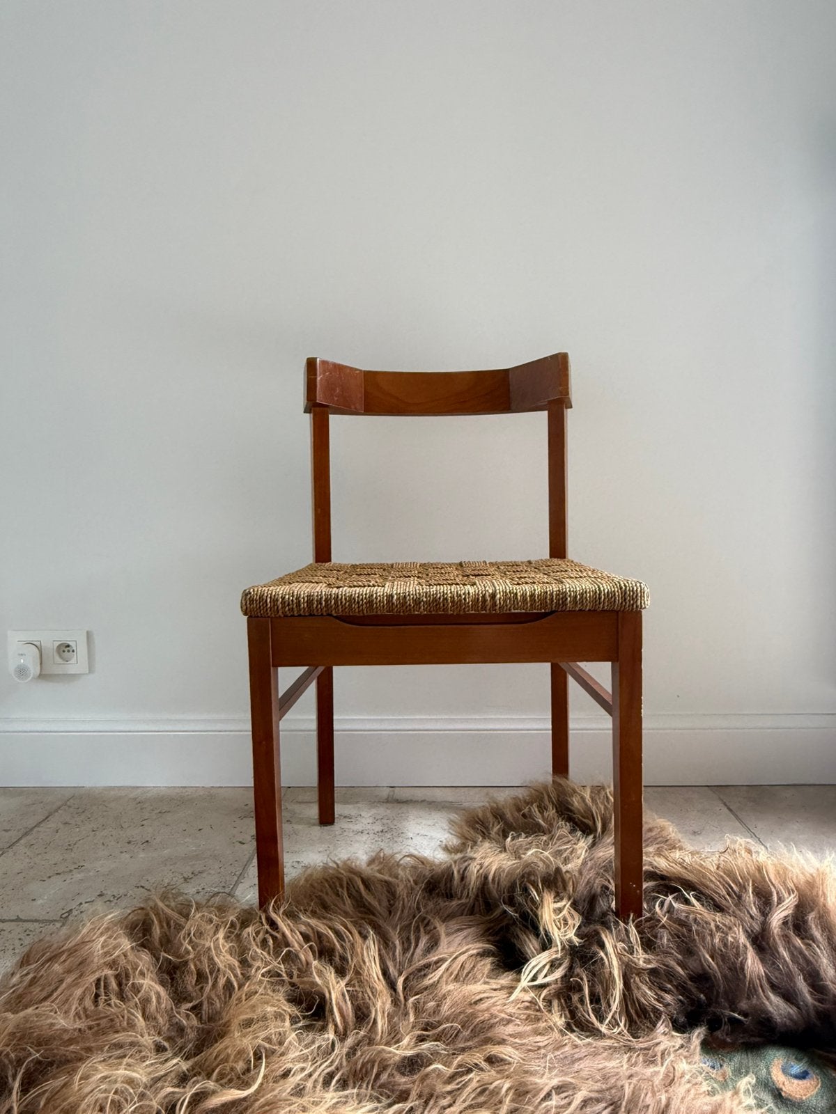 Vintage jaren 60/70 eetkamerstoelen (set van 6 stoelen), Ophalen, Mid-century modern jaren 60-70, Overige kleuren, Hout
