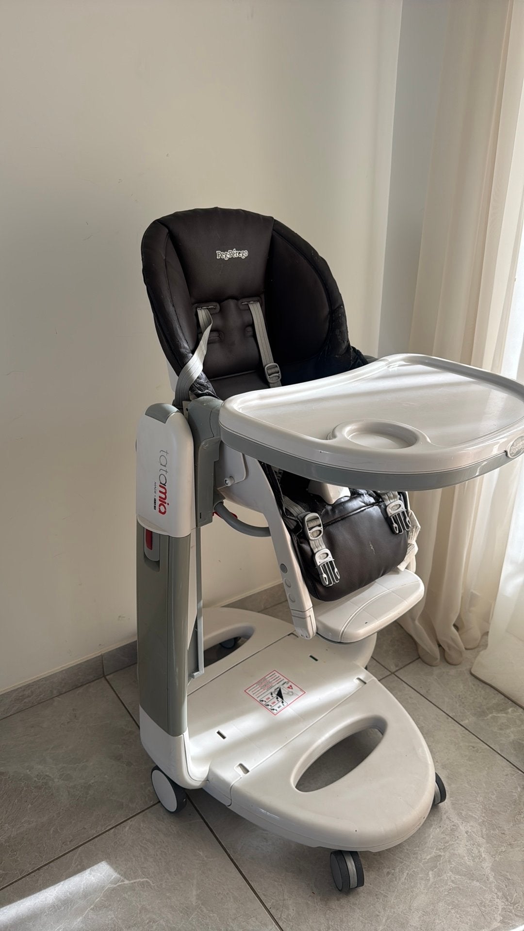 Baby chair, Ophalen, Zo goed als nieuw
