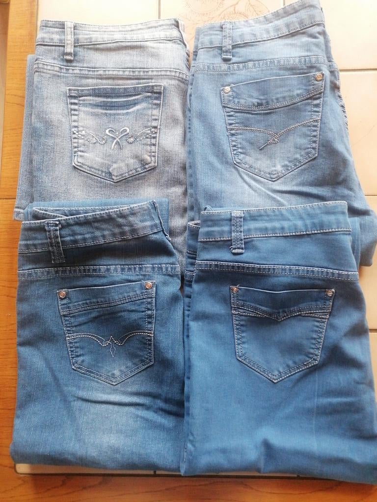 4 jeans mt:42 stretch, Ophalen of Verzenden