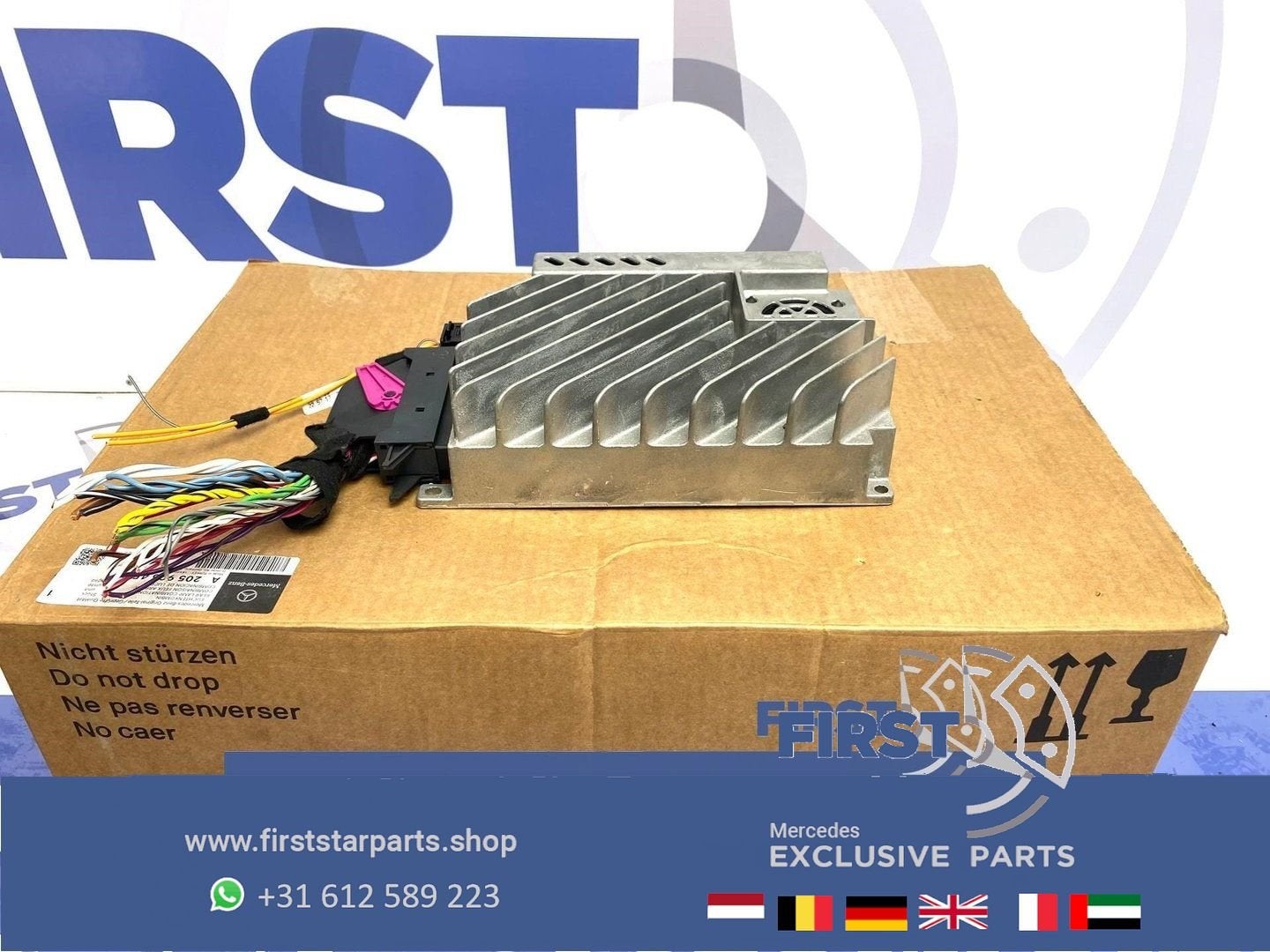 A1669006710 HARMAN BECKER VERSTERKER Mercedes Benz ML W166 G, Enlèvement ou Envoi, -, -, -