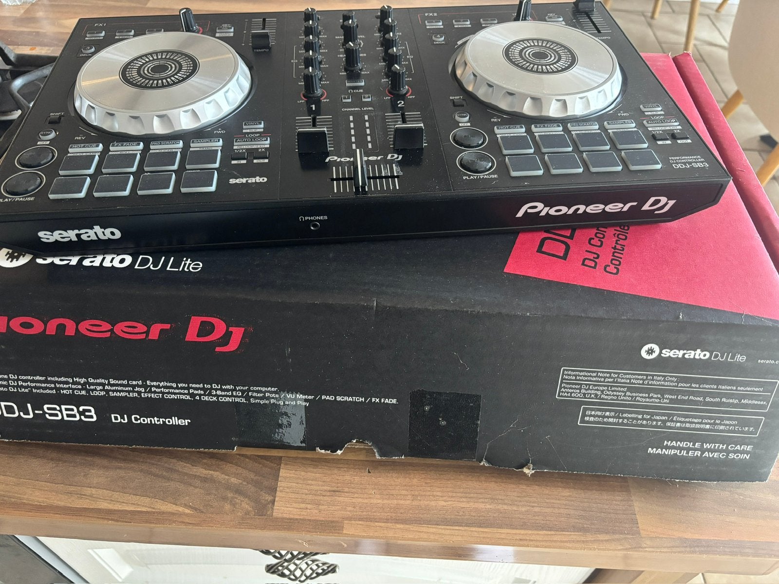 Ddj sb3, Enlèvement, Utilisé, DJ-Set, Pioneer