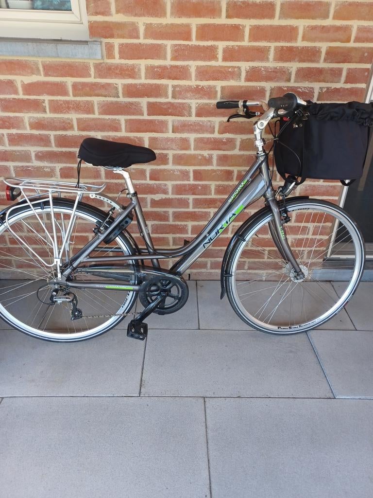 Norta damesfiets met Rixen & Kaul mandje te koop, Ophalen