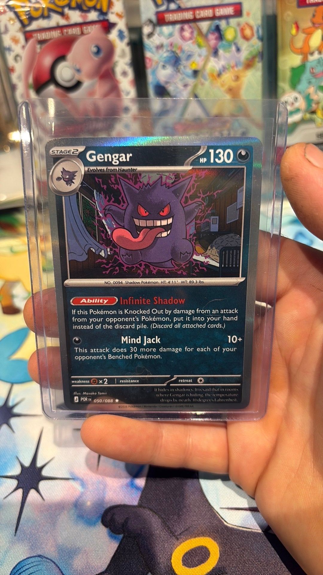 Gengar perfect order, Hobby en Vrije tijd, Verzamelkaartspellen | Pokémon, Ophalen, Zo goed als nieuw