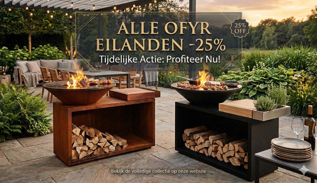 -25% op alle ofyr eilanden - tot einde voorraad, Jardin & Terrasse, Enlèvement ou Envoi, Neuf, Ofyr