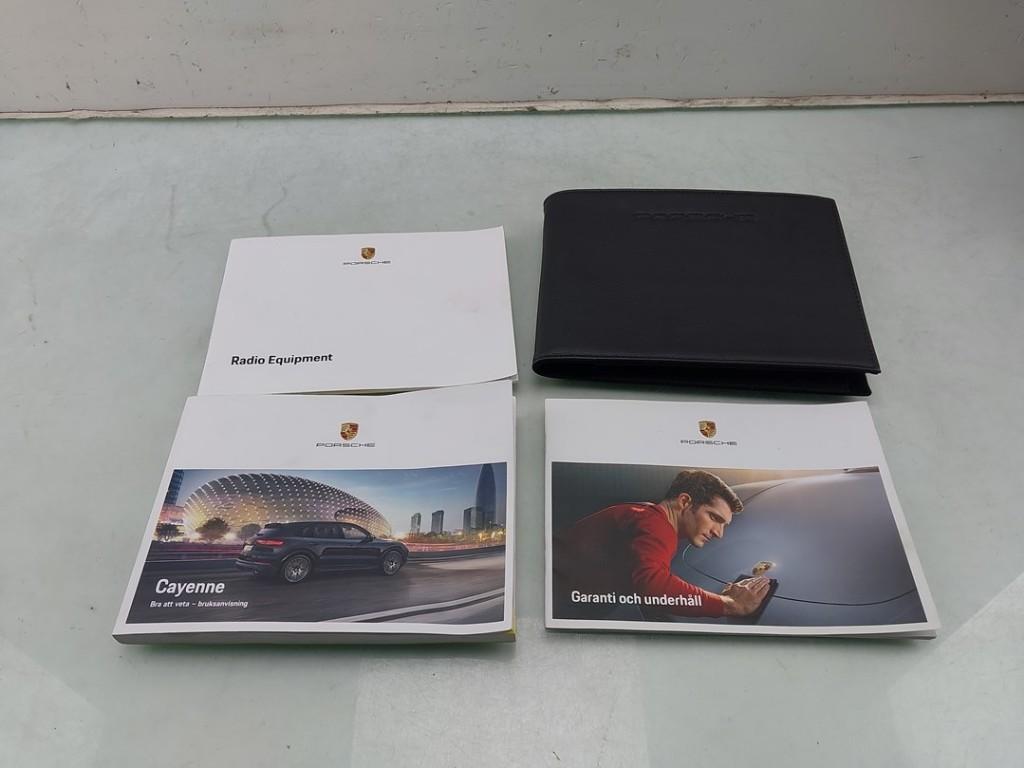 MANUEL UTILISATEUR Porsche Cayenne III (9YA) (01-2017/-), Utilisé, Porsche