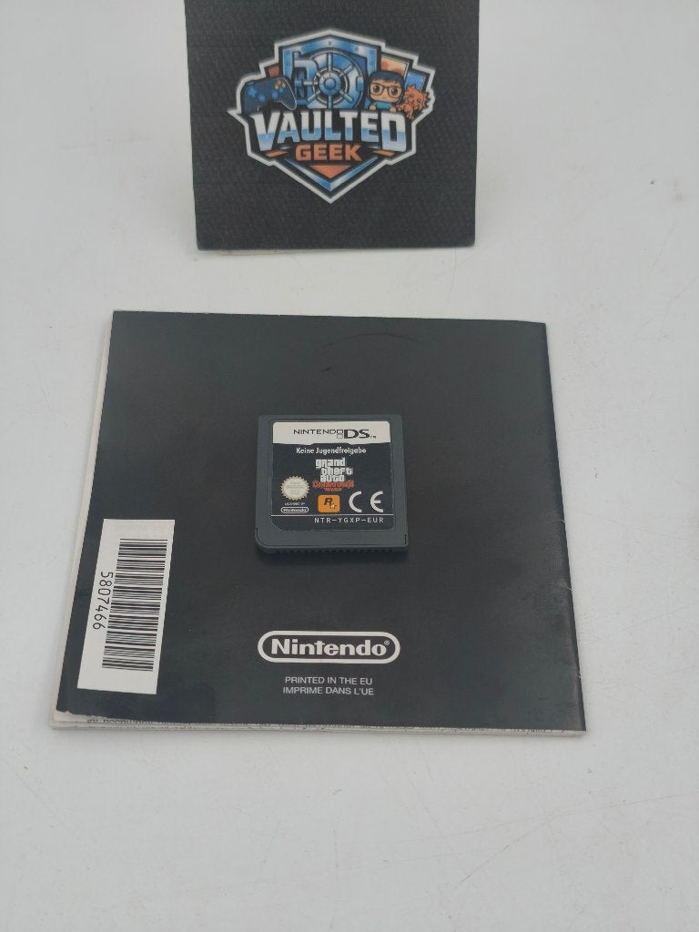 GTA Chinatown Wars Nintendo DS, Games en Spelcomputers, Games | Nintendo DS, Avontuur en Actie, Gebruikt, Vanaf 18 jaar, 1 speler