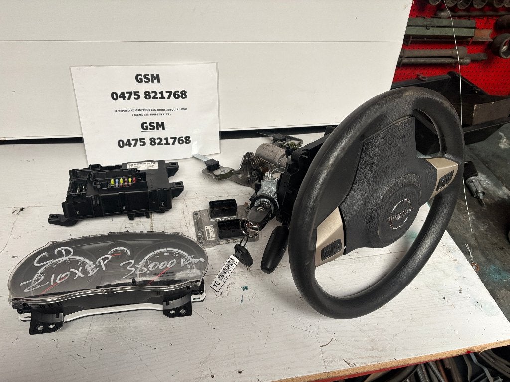 KIT DE DEMARRAGE OPEL CORSA D 1000 ESSENCE, Autos : Pièces & Accessoires, Électronique & Câbles, Opel, Utilisé, Enlèvement