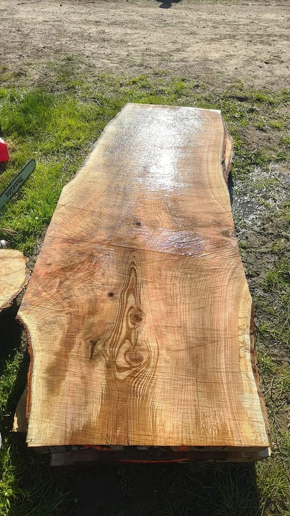 Europees eiken schaaldelen, Doe-het-zelf en Bouw, Hout en Planken, Nieuw, Plank, Eiken, 200 tot 250 cm, 50 mm of meer, Ophalen