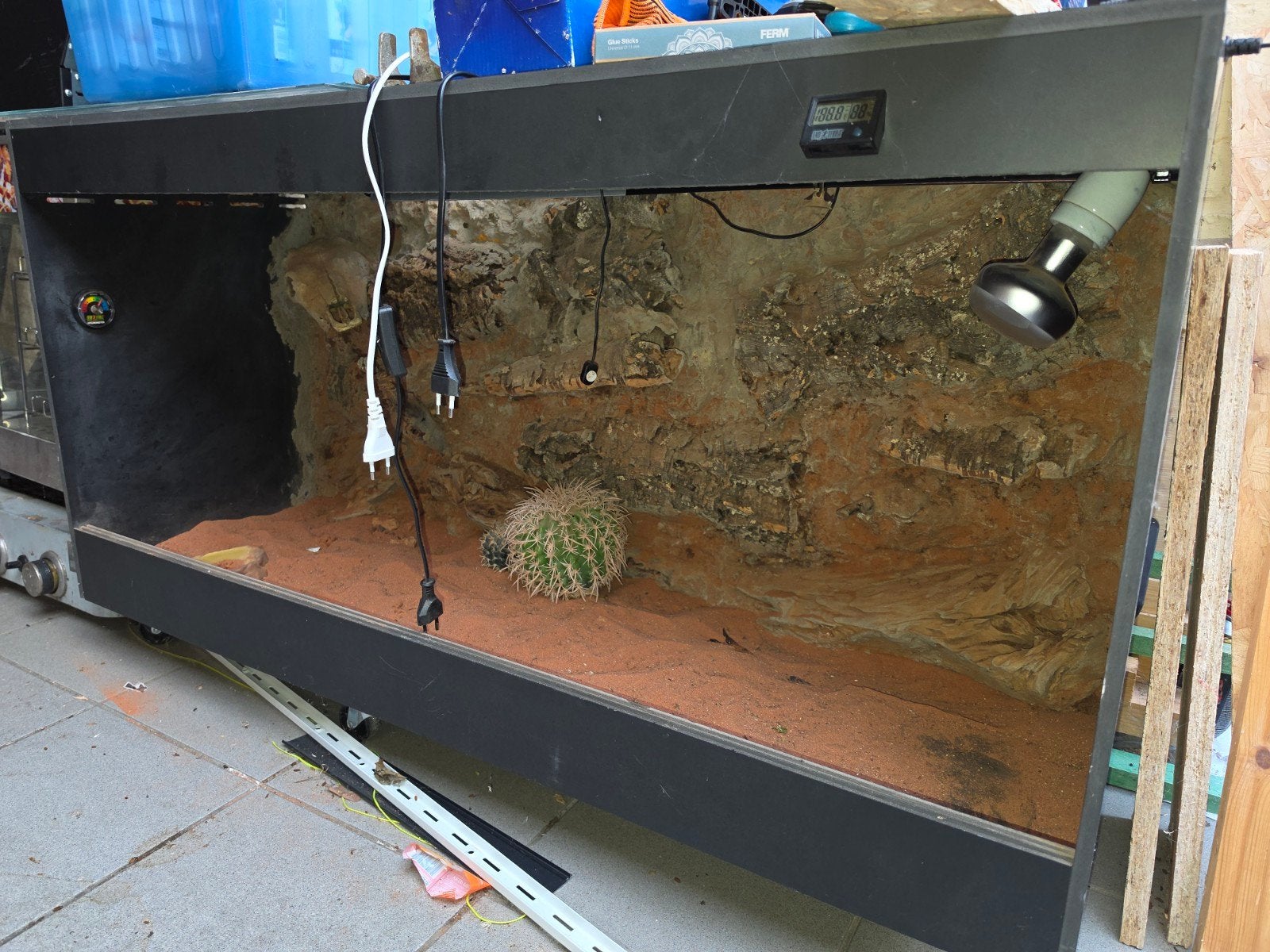 PVC Terrarium 120cmx 45cmx 60cm, Dieren en Toebehoren, Reptielen en Amfibieën | Toebehoren, Ophalen of Verzenden