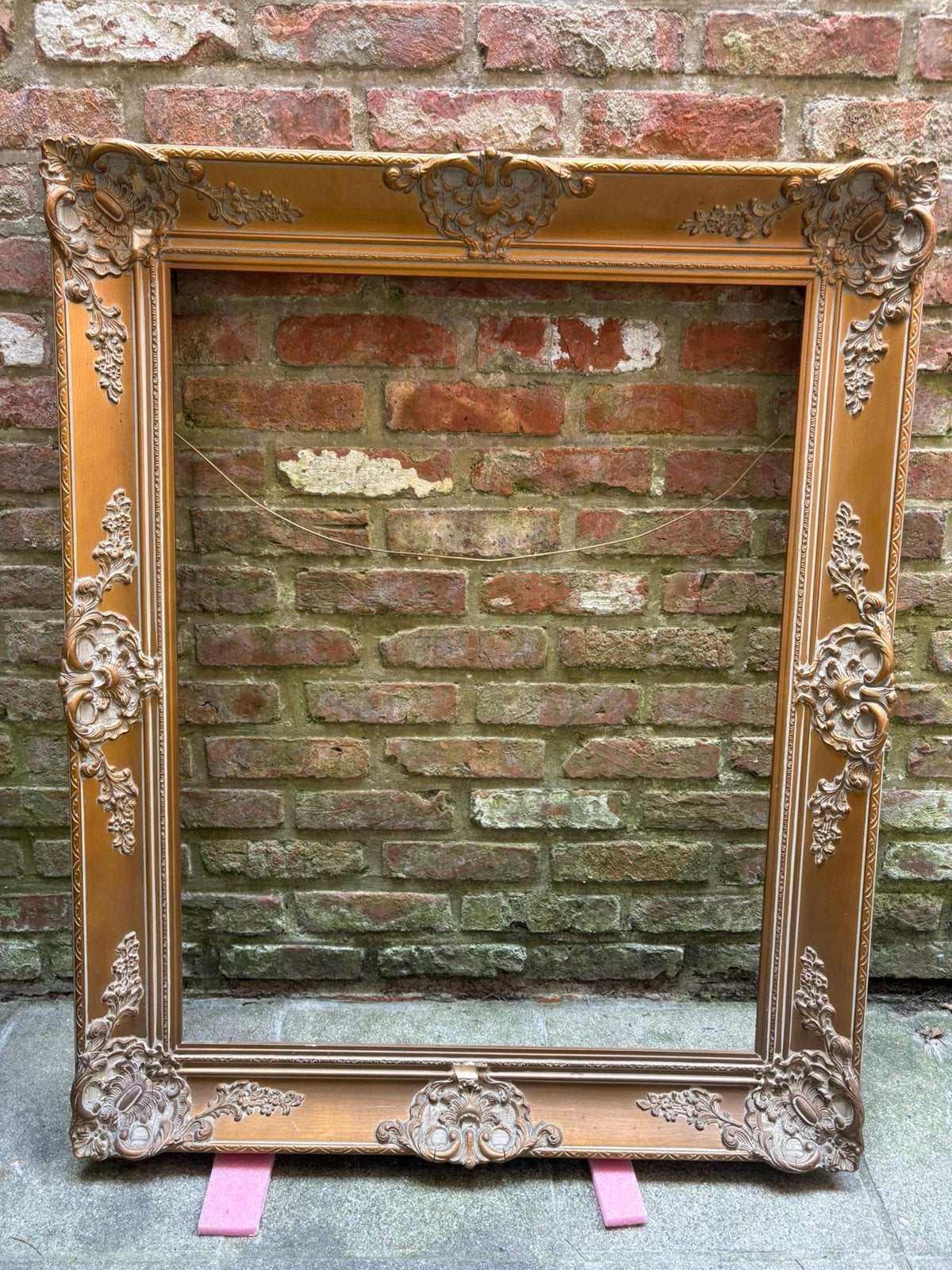 Barokke schilderijlijst., Ophalen