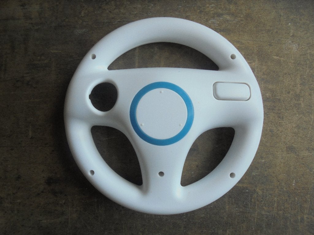 White Wheel voor Wii (zie foto's), Consoles de jeu & Jeux vidéo, Jeux | Nintendo Wii, Enlèvement ou Envoi, 1 joueur, Course et Pilotage