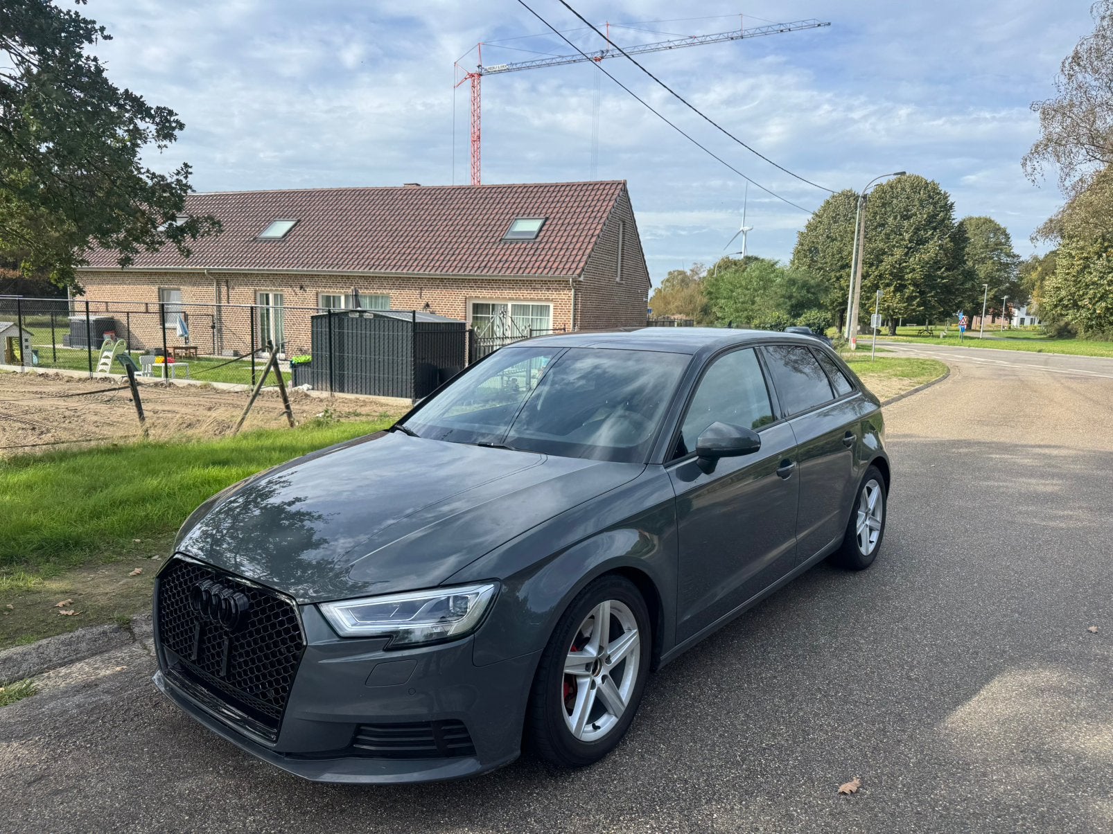 Audi A3 , Bj 2019 , 1.6Tdi , 160 000Km , Automaat, Autos, Argent ou Gris, Achat, Euro 6, Noir