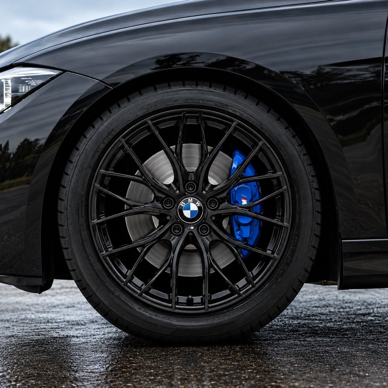 BMW 405M wielset / Continental AllSeasonContact 6MM PROFIEL, Autos : Pièces & Accessoires, Pneus et Jantes, 4 Saisons, Véhicule de tourisme