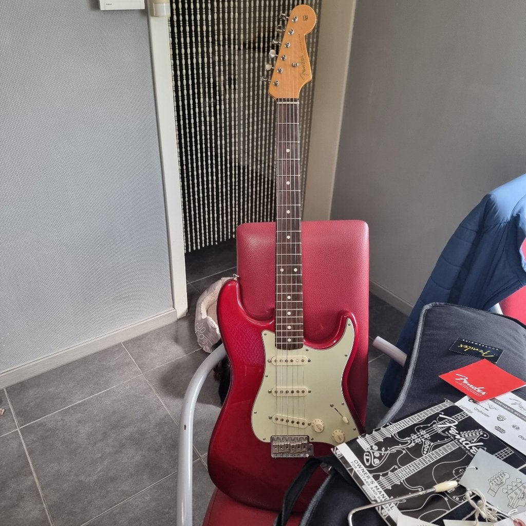 Fender classic player 60s (2008) MINT!- SUPERKOOPJE!!!!!!!!!, Enlèvement, Comme neuf, Solid body, Fender