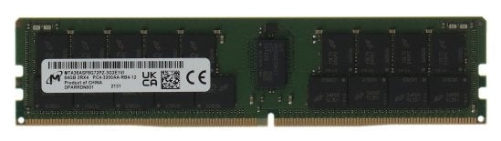 MTA36ASF8G72PZ-3G2E1 Micron 64GB DDR4 2Rx4 PC4-25600 3200Mhz