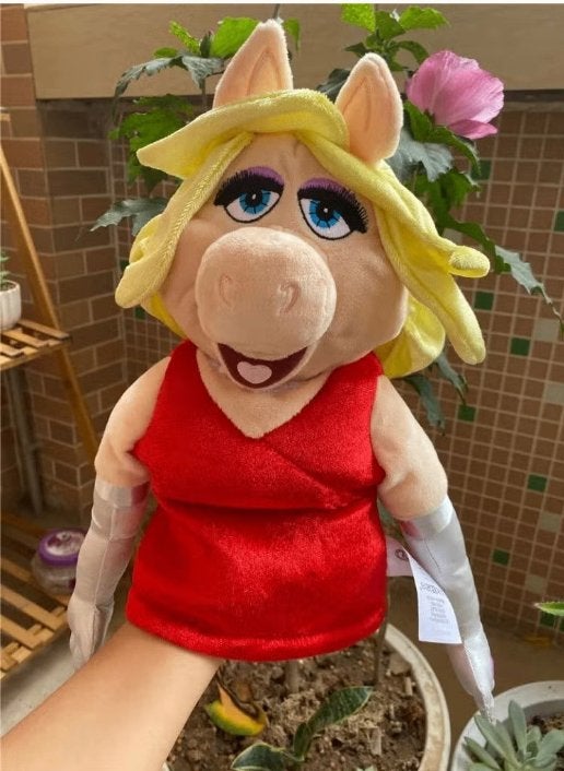 The Muppet Show handpop Miss Piggy (28cm), Verzamelen, Poppetjes en Figuurtjes, Ophalen of Verzenden, Nieuw