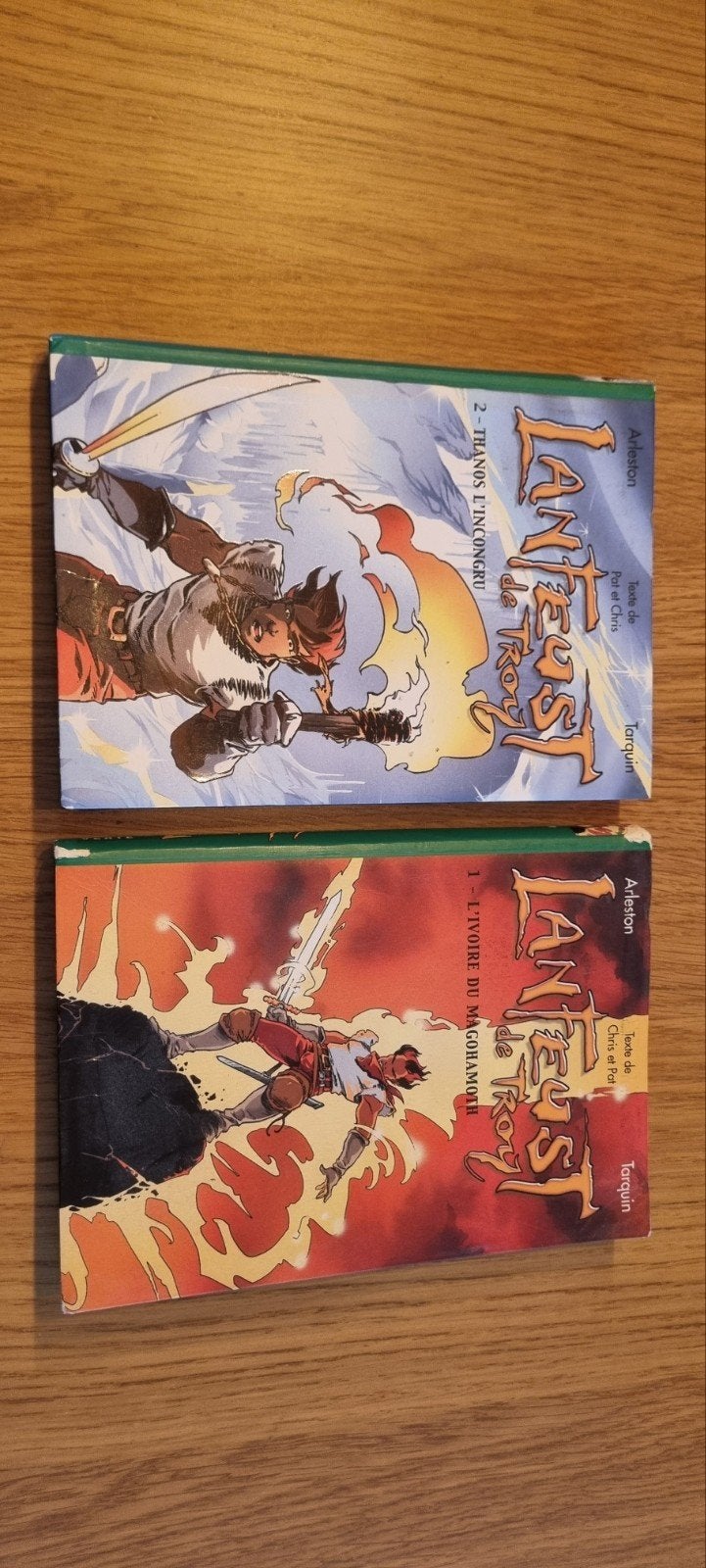 Bibliothèque verte Lanfeust, Enlèvement