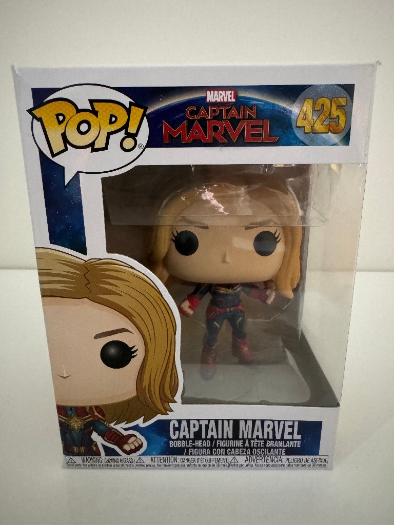 Funko Pop - Captain Marvel - Captain Marvel - 425, Ophalen of Verzenden, Zo goed als nieuw