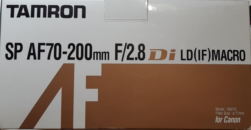 Tamron SP 70-200mm 2.8 voor Canon EF DI LD IF Macro, Ophalen, Nieuw