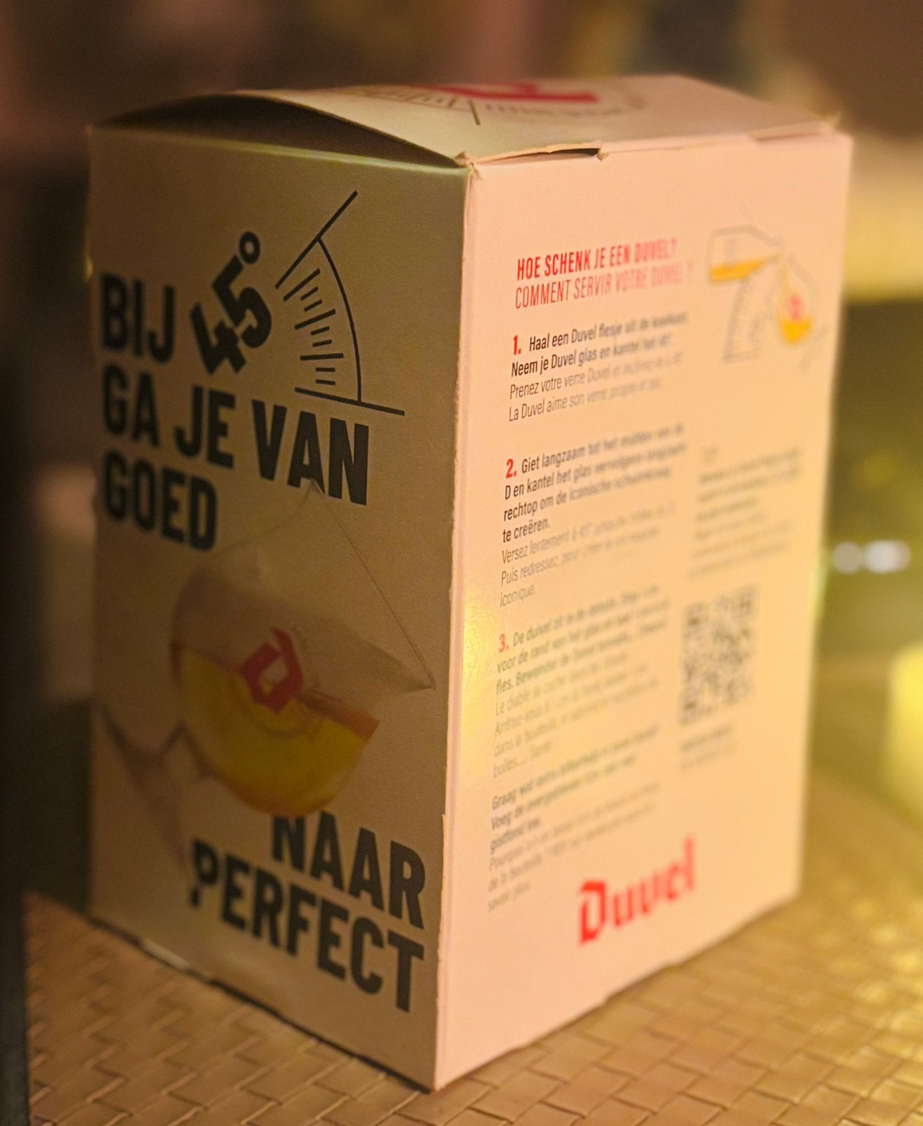 Verre Duvel Exclusive de 45 pieds, Enlèvement ou Envoi, Neuf, Verre ou Verres, Duvel