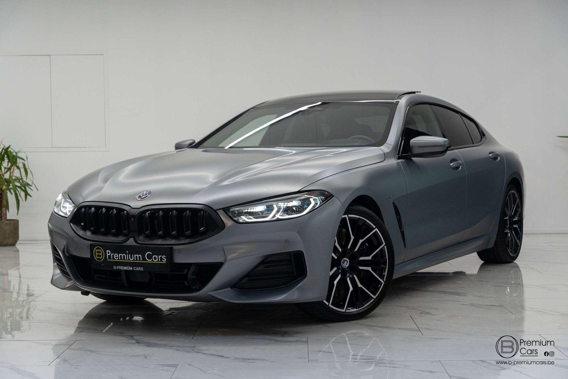 BMW 840 d gran coupe xDrive M-PACK! Carbon, Acc, H&K, Pano,, Auto's, Automaat, Gebruikt, Bedrijf, Bi-Xenon koplampen