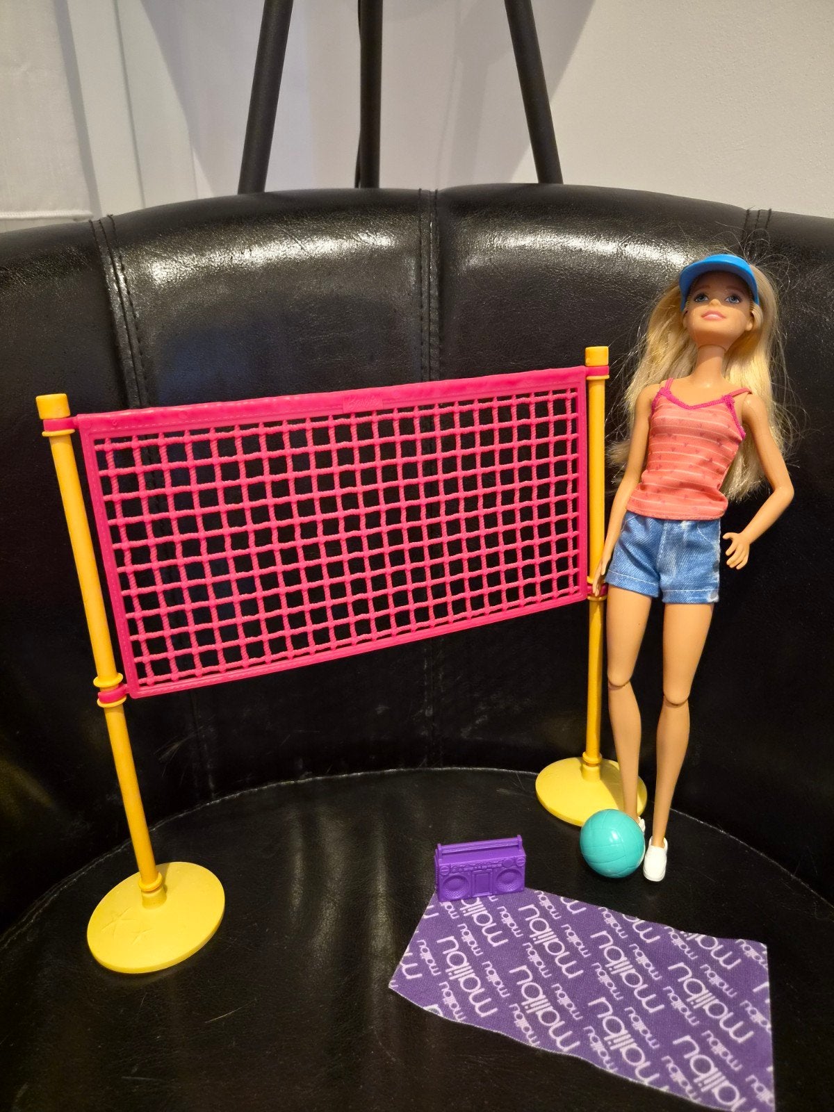 Malibu barbie met accessoires, Ophalen