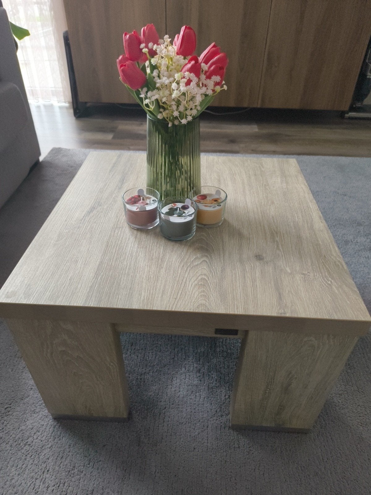 Salontafel Lamuluxs, Ophalen, Gebruikt, Vierkant, Overige houtsoorten