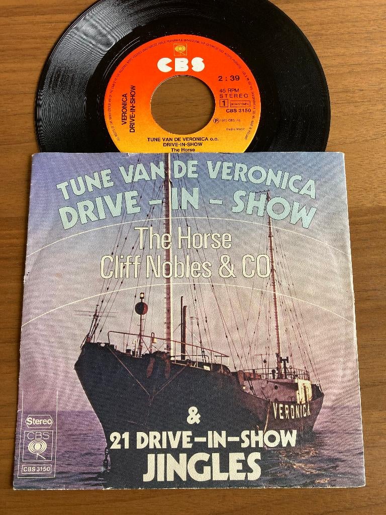Cliff Nobles & Co – The Horse (tune Veronica), Enlèvement ou Envoi, 7 pouces, Single
