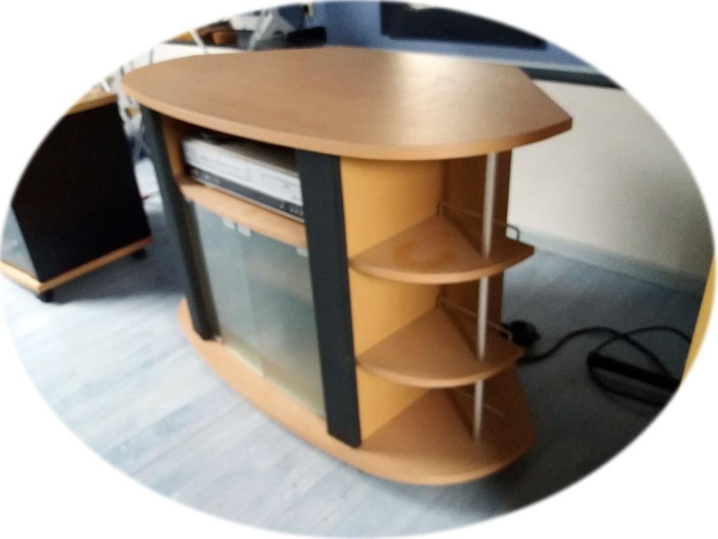 Armoire télé, Moins de 100 cm, Enlèvement, Utilisé, 50 à 75 cm