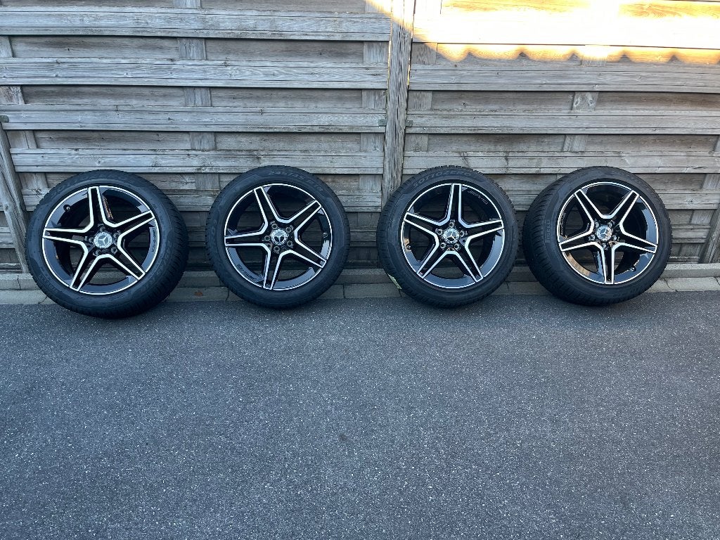 Autovelgen + banden, Ophalen, 18 inch, 275 mm, Banden en Velgen