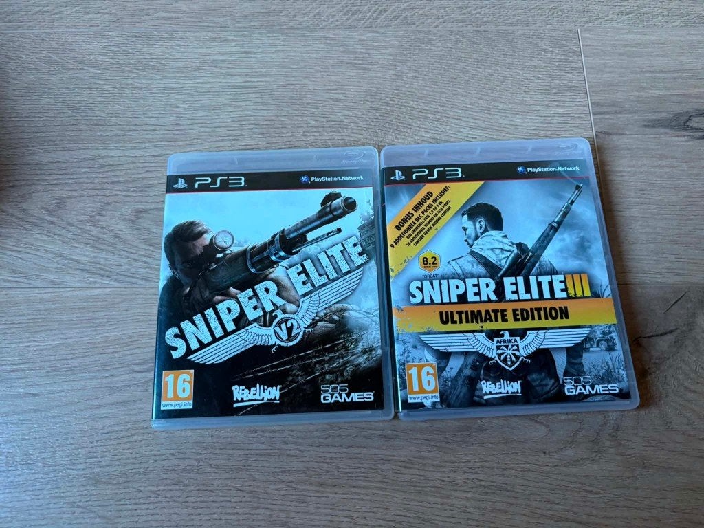 Sniper Elite V2 + Sniper Elite 3 Ultimate Edition ps3, Games en Spelcomputers, Ophalen, Gebruikt