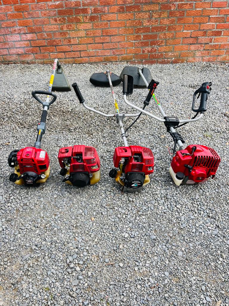Lot débrousailleuses HONDA, Jardin & Terrasse, Débroussailleuses, Comme neuf, Essence, 10 à 30 cm, Enlèvement