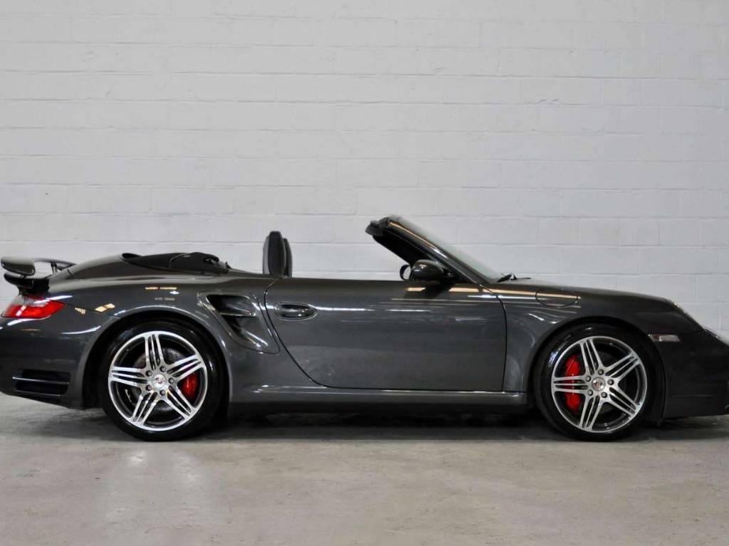 porsche cabriolet 997.1 turno manuel, Auto's, Porsche, Automatische klimaatregeling, Zwart, Cabriolet, Leder
