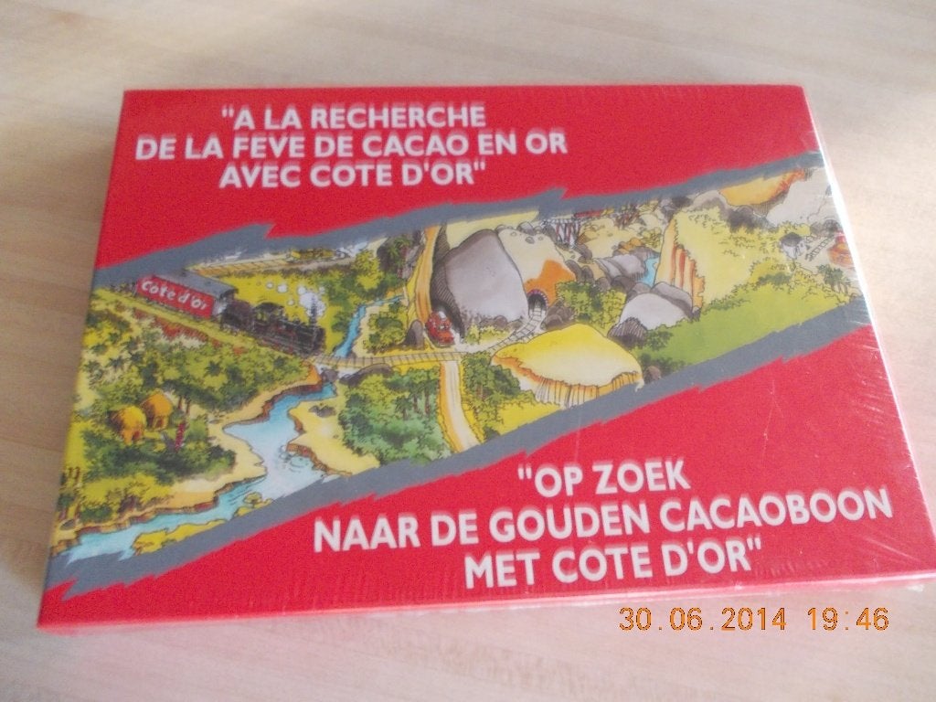 Bordspel "Op zoek naar de Gouden Cacaoboom".  NIEUW., Ophalen of Verzenden