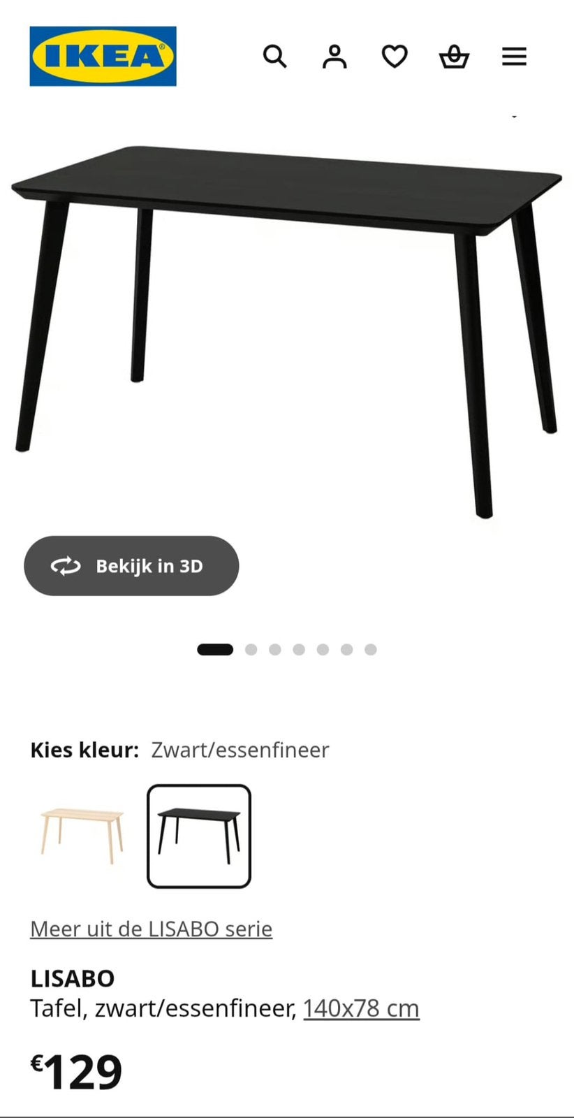 table à manger, Enlèvement, Comme neuf