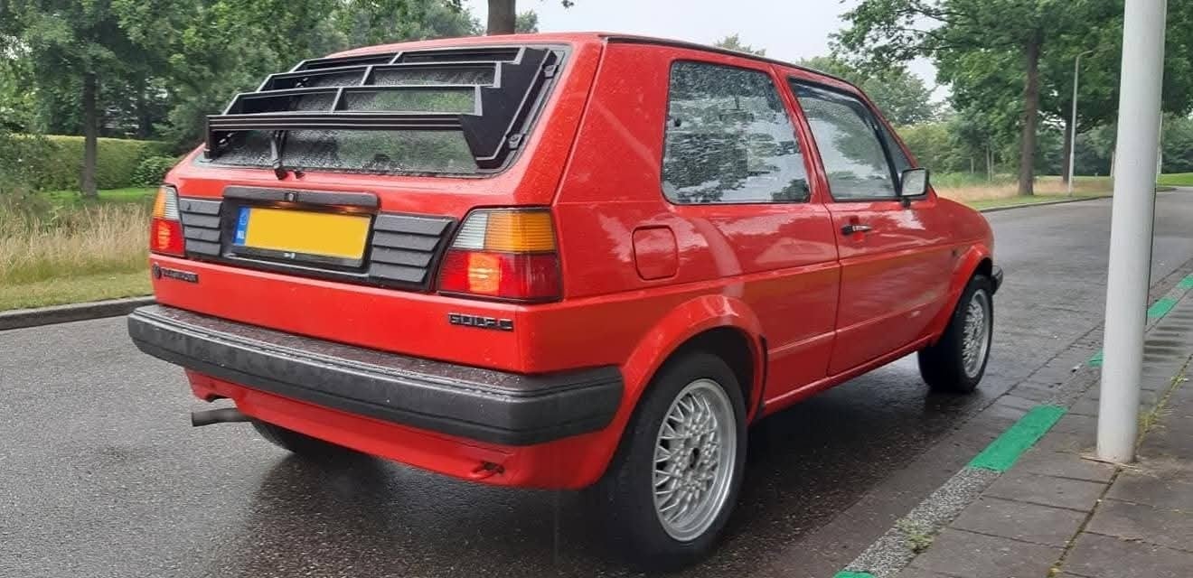Volkswagen Golf 2 Mk2 Autoplas Louvre Achterruit Jaloezie, Auto-onderdelen, Ophalen