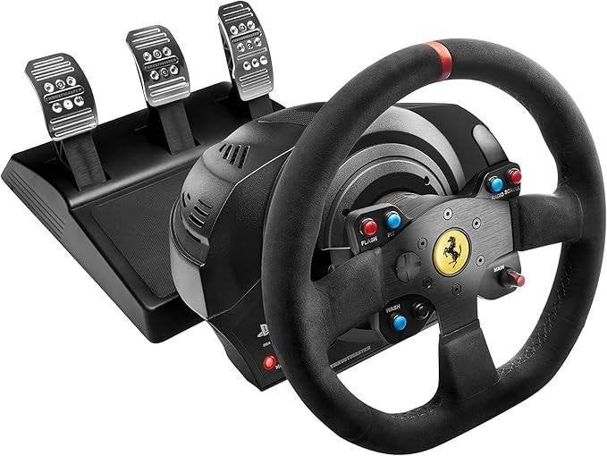 Thrustmaster T300 Ferrari Alcantara edition, Enlèvement, Utilisé, Thrustmaster